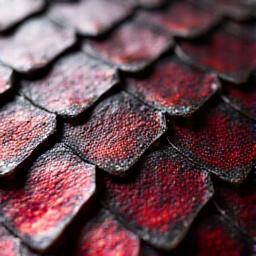 ドラゴンの鱗のようなラップ